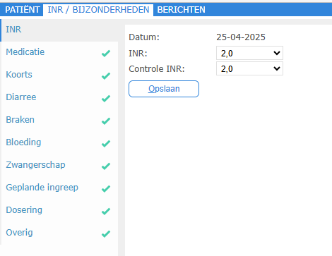 NPT - INR invoeren.png