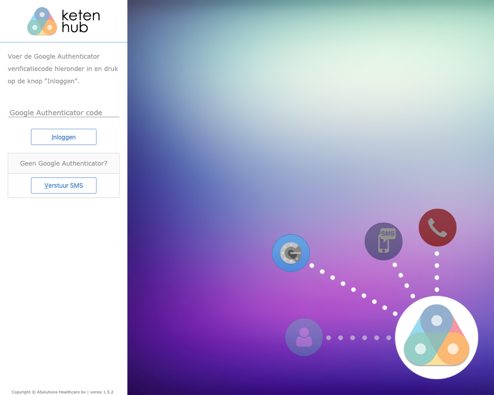 Google Authenticator verificatiecode